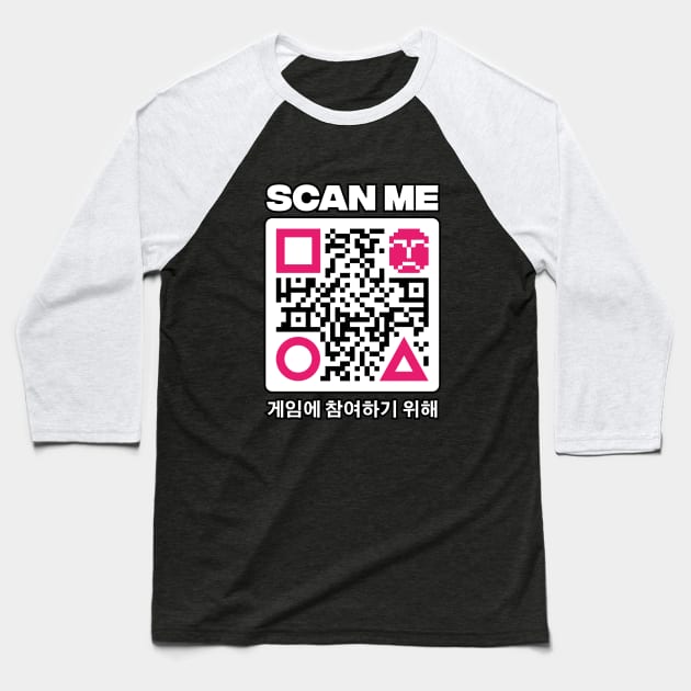 scan me Baseball T-Shirt by spoilerinc